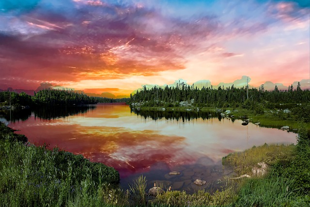 Free Sunrise Sunset photo and picture