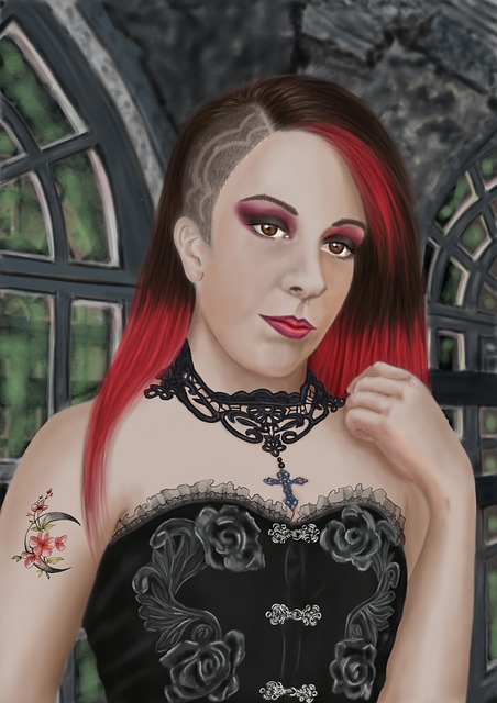 Free Portrait Woman illustration and picture