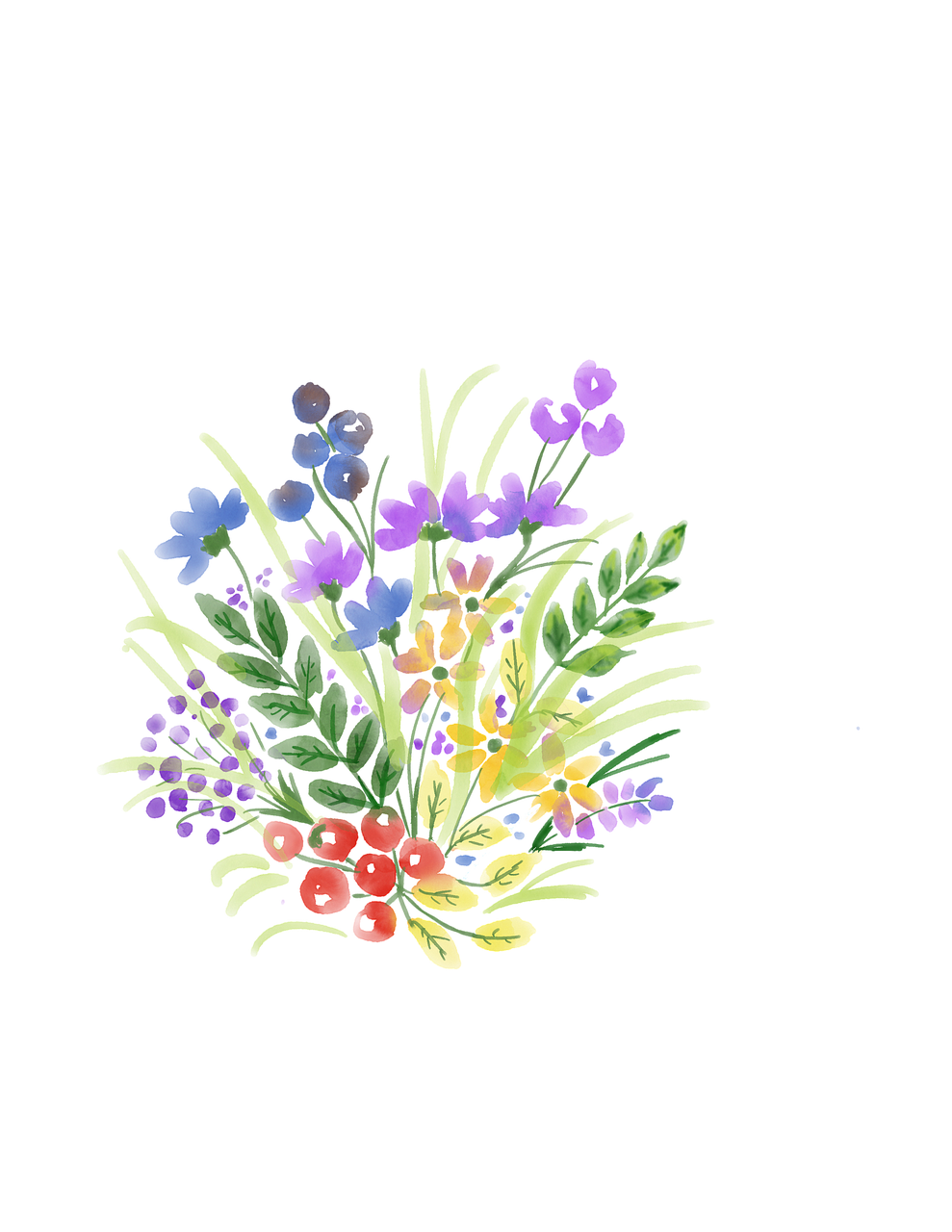 水彩花 春 水彩画 Pixabayの無料画像
