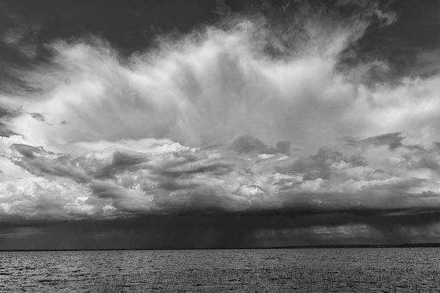 Wolken, Lake, Wasser, Die Natur, Blau