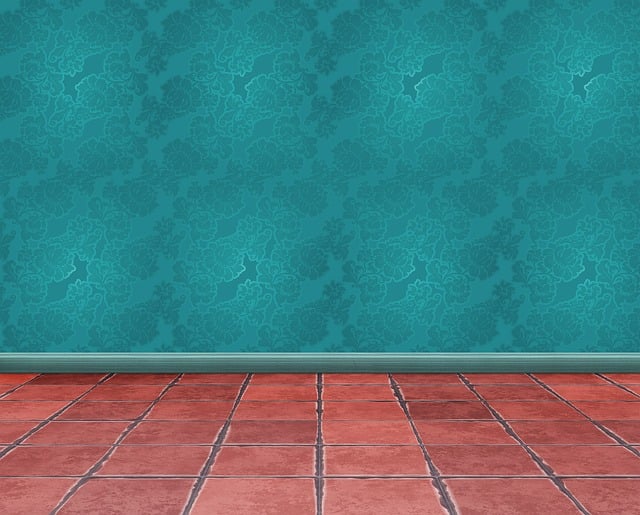 Free space empty stone floor illustration