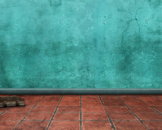Free space empty stone floor illustration