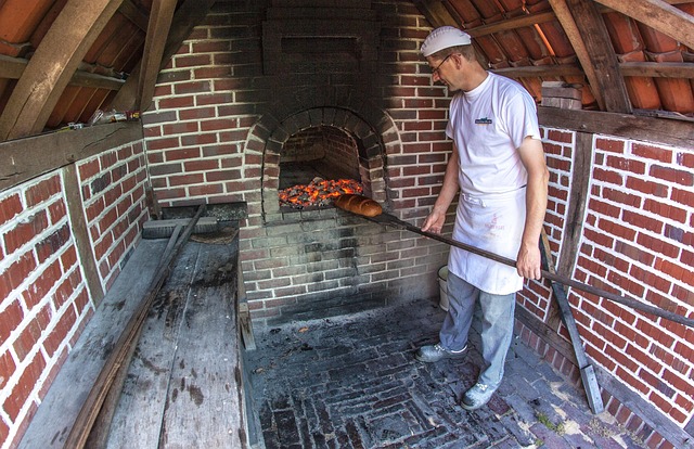 Panadero, Estufa De Leña, Horno
