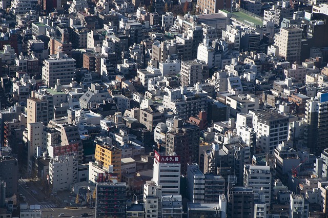 Tokio, Japan, Stadt, Horizont