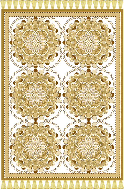 Free graphic prayer rug janamaz vector