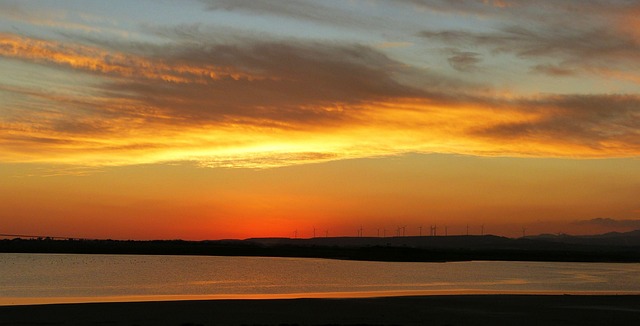 Free Sunset Salt Lake photo and picture
