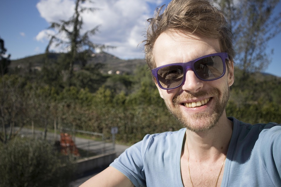 Happy, Man, Happiness, Adult, Smile, Fun, Outdoors