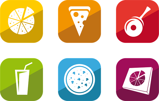 Free pizza food lunch vector