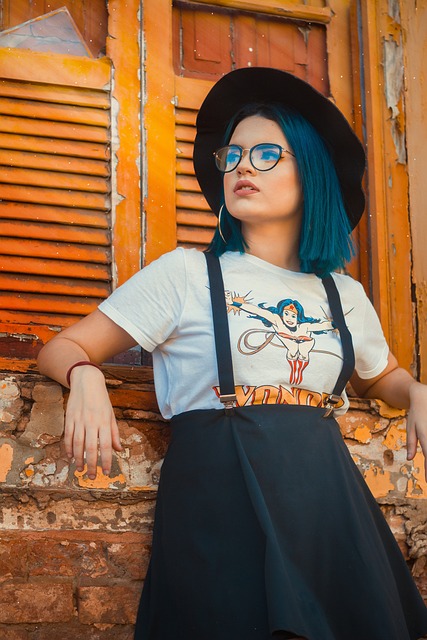 Mulher, Luz, Vintage, Urbano, Pessoa