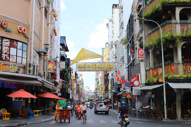 Vietnam, Asien, Landschaft, Stadt