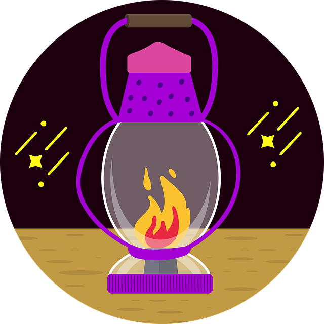 Free Lamp Night vector and picture
