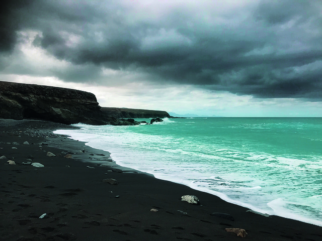 Black Beach, Strand, Fuerteventura