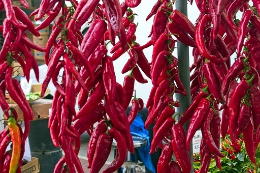 Free Farm Market Peppers Red photo and picture