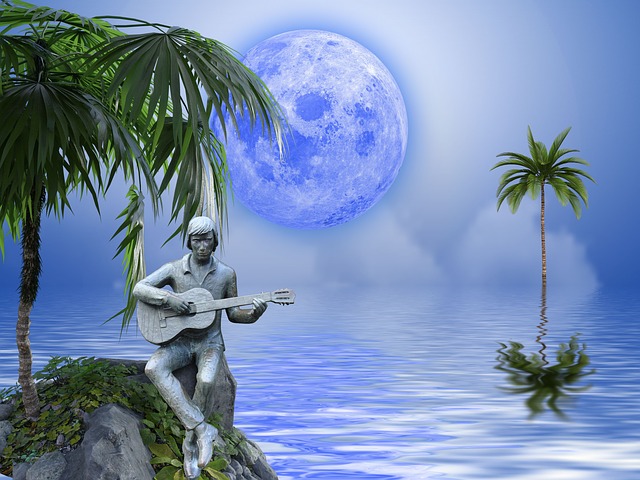 Free nature quiet place fantasy illustration