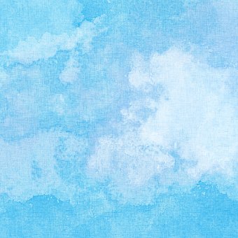 Blau, Himmelblau, Aquarell, Segeltuch