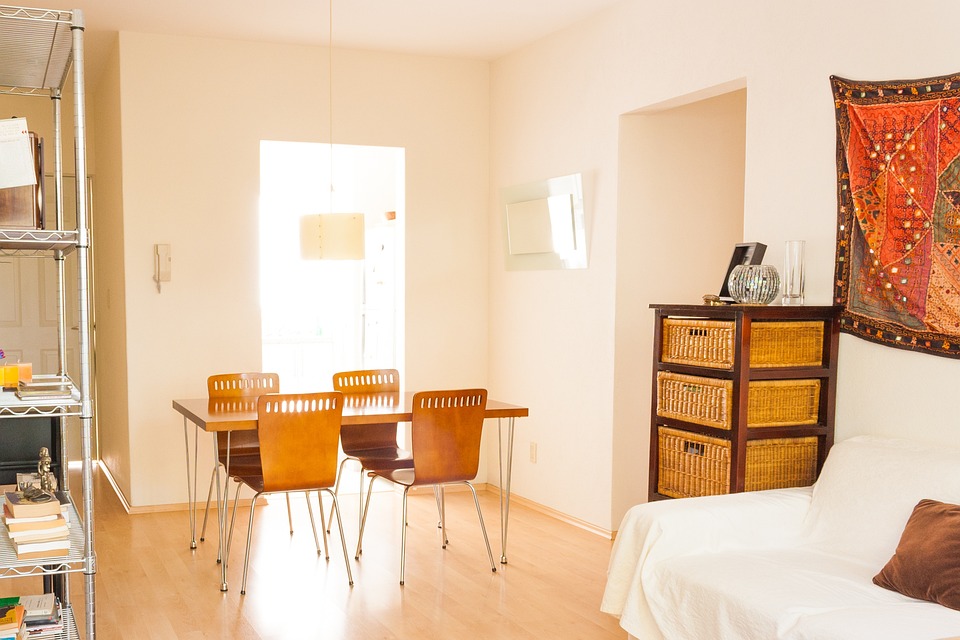 屋内, アーキテクチャ, インテリア, 屋内で, 現代, ルーム, ダイニングルーム, 家具, アパート