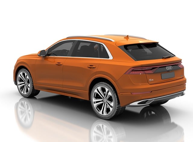 Free audi q8 car vehicle illustration