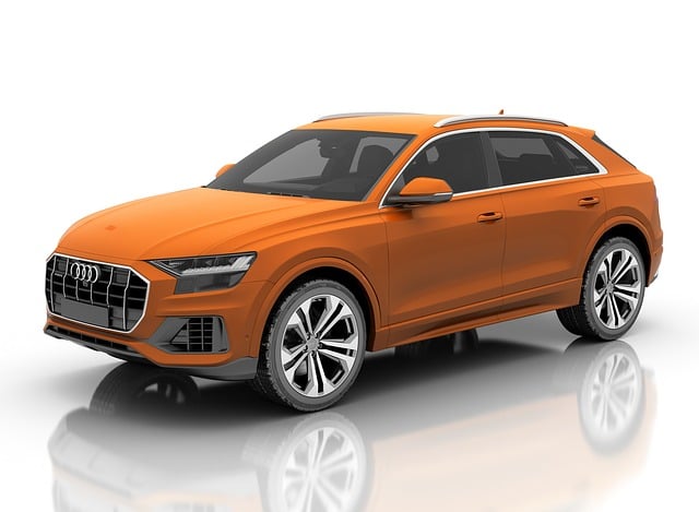 Free audi q8 car vehicle illustration