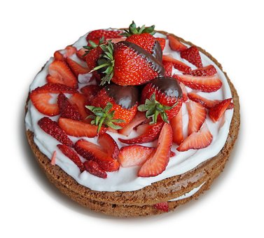 Free Cake Strawberry photo and picture