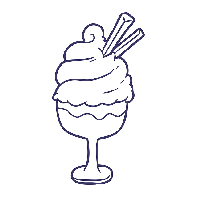 Dessert, Schlagsahne, Süßigkeiten, Eis