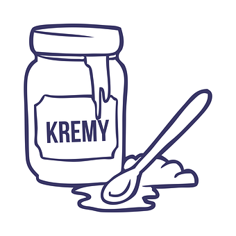 Free Creams Spoon illustration and picture
