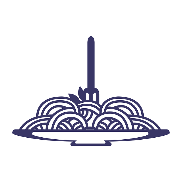 Free pasta spaghetti food illustration