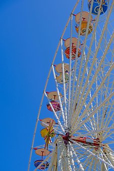 1000以上の無料遊園地 観覧車画像 Pixabay