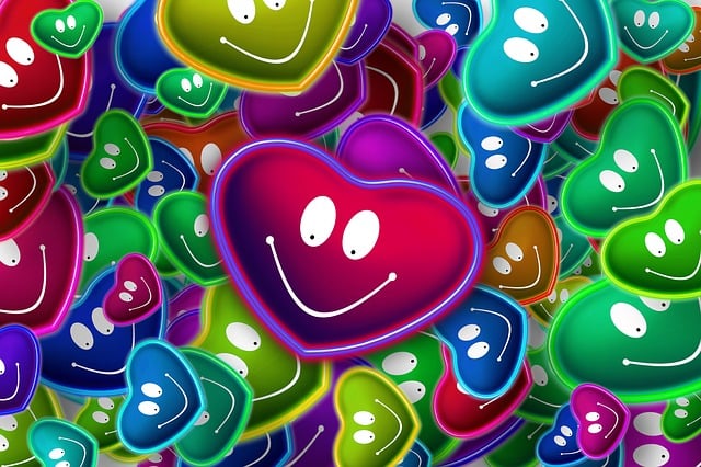Free heart smile love illustration
