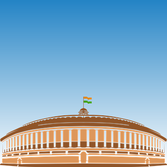 Flagg, Rajyasabha, Bhavan, Valg