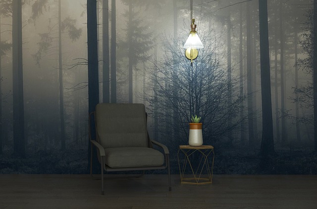 Free interior furniture sofa illustration