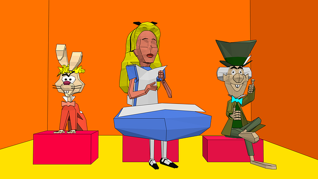 Alicia Rabbit Download Alicia, Hatter, Rabbit. Royalty-Free Stock Illustration Image ...
