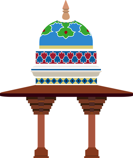 Gráfico, Chhatri, Mughal
