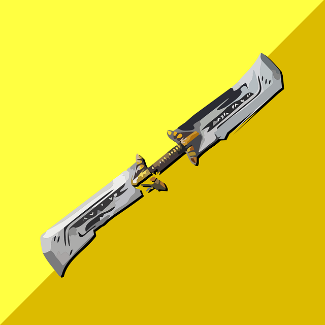 Free thanos espada arma vector