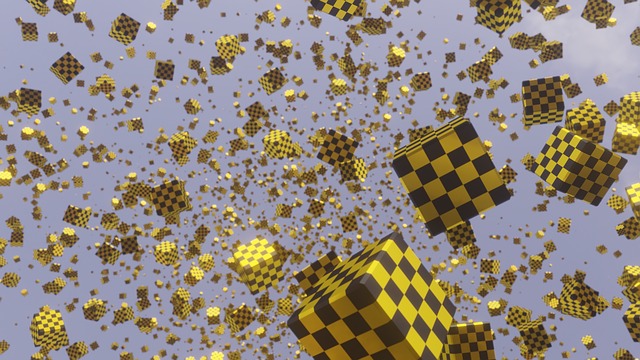 Free cubes chess wallpaper illustration