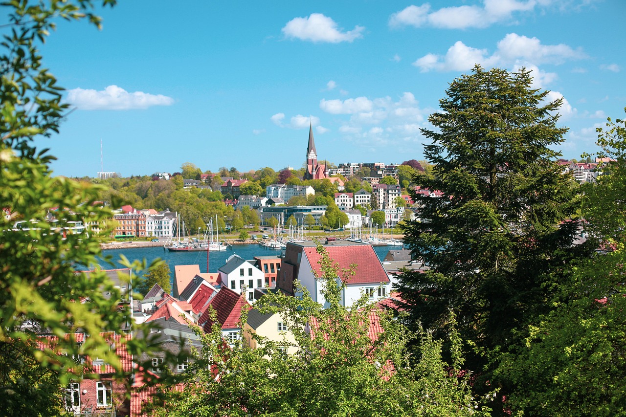 Free Flensburg East Bank photo and picture
