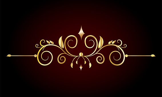 Free Golden Border Ornament illustration and picture