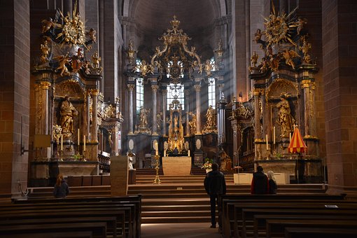 Free Church Altar photo and picture