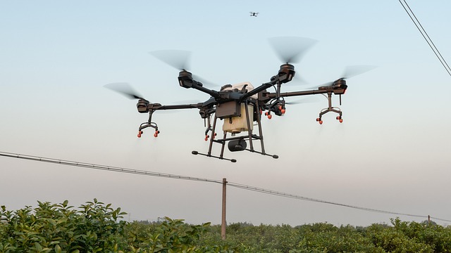 Dji, Drohne, Pflanzenschutz-Drohne