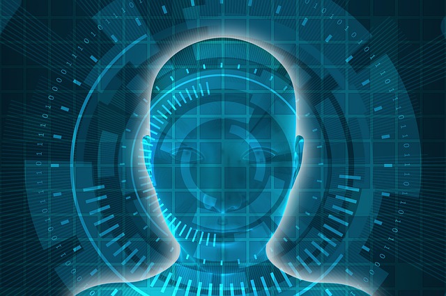 Free technology artificial intelligence futuristic illustration