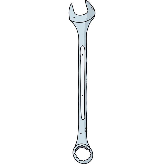 Free spanner diy handyman illustration