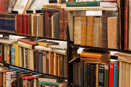 Knihy, Antiquariat, Literatura