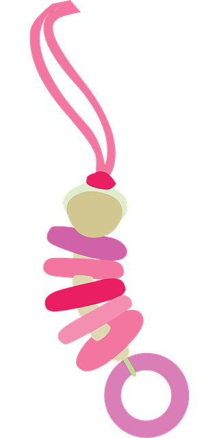 Free pink baby girl illustration