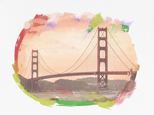 Brug, Vs, Tekening, Reizen