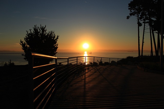 Free Sunset Beach photo and picture