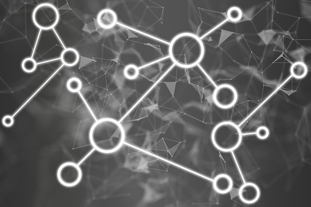 Free network communication technology illustration