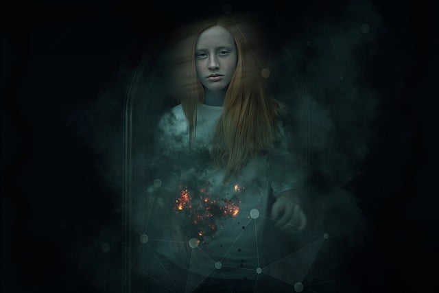 Free fantasy dark gothic illustration