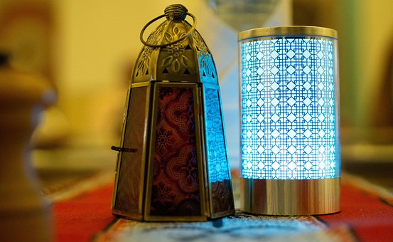 Laterne, Ramadan, Kareem, Dekoration