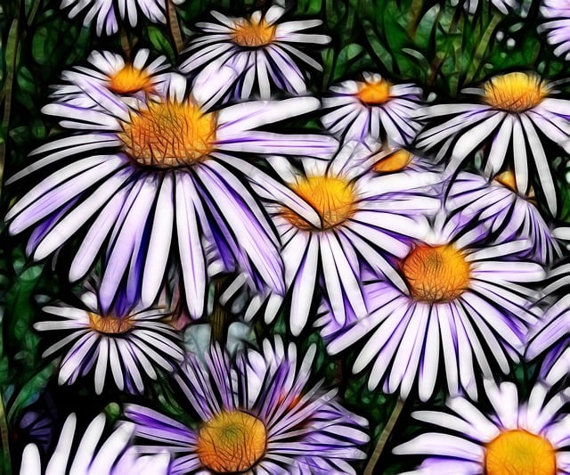 Free flowers spring illustrated illustration