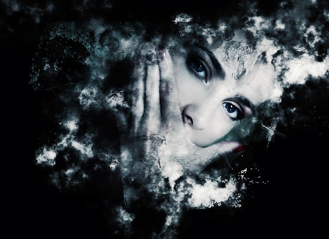 Free fantasy dark gothic illustration