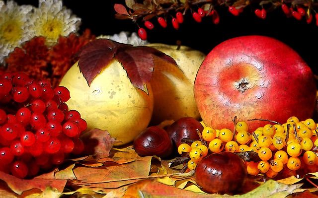 Free fruit peach apple illustration